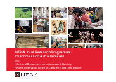 HERA Joint Research Programme: Outcomes and Achievements